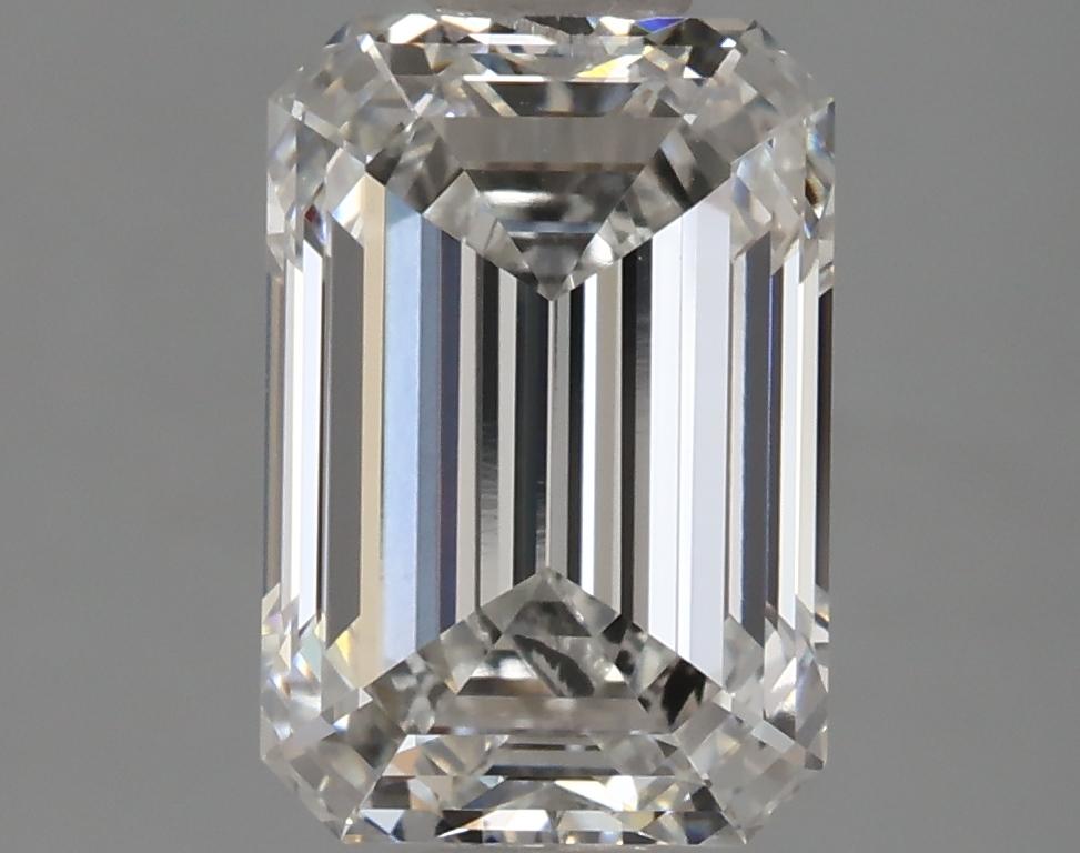 2.14 Carat Emerald Shaped Ideal Cut SI1 IGI Certified Lab Grown Diamond