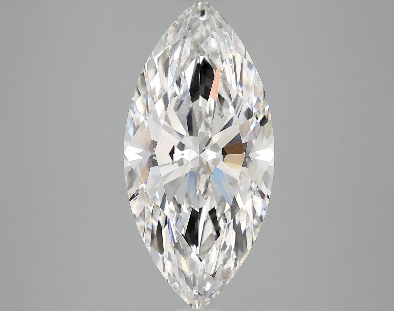3.09 Carat Marquise Shaped Excellent Cut VS1 IGI Certified Lab Grown Diamond
