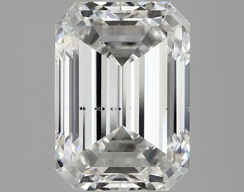 3.0 Carat Emerald Shaped Ideal Cut SI1 IGI Certified Lab Grown Diamond