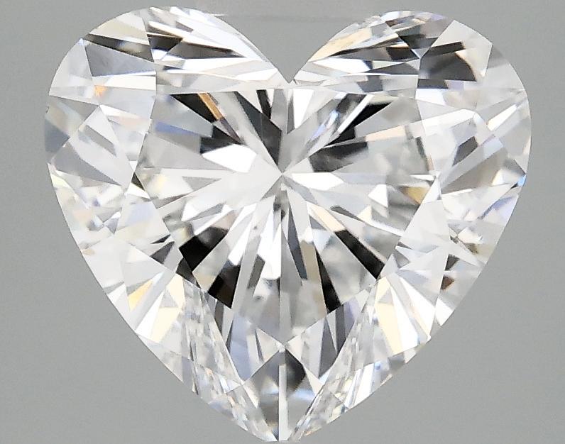 2.97 Carat Heart Shaped Ideal Cut VVS2 IGI Certified Lab Grown Diamond