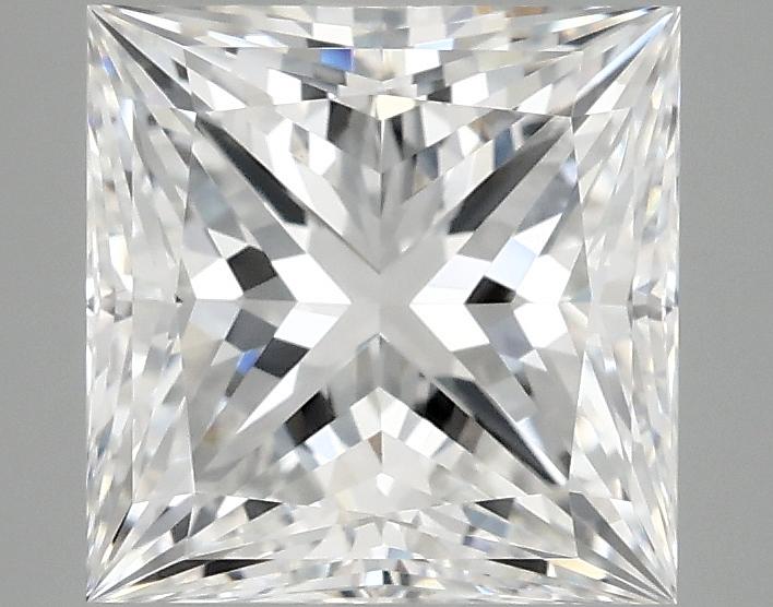 3.04 Carat Princess Shaped Ideal Cut VVS2 IGI Certified Lab Grown Diamond