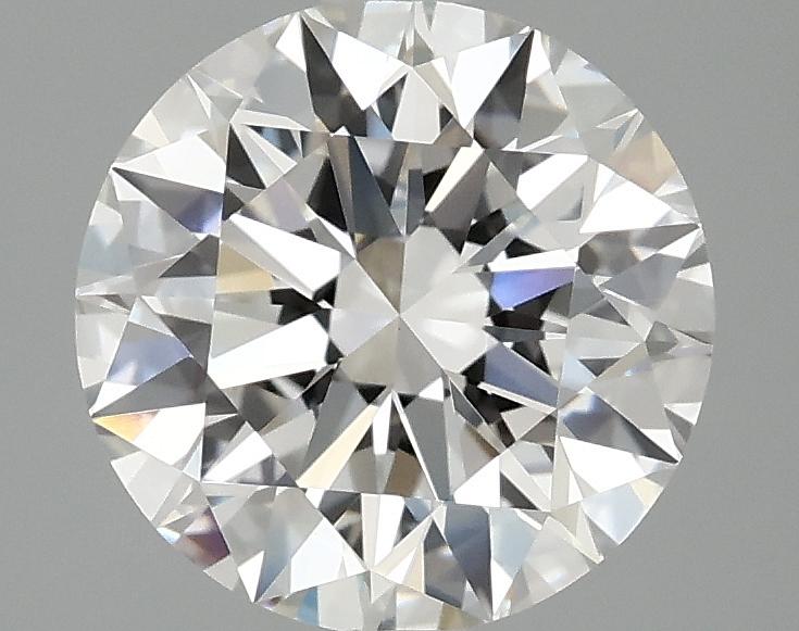 2.56 Carat Round Shaped Ideal Cut VVS2 IGI Certified Lab Grown Diamond