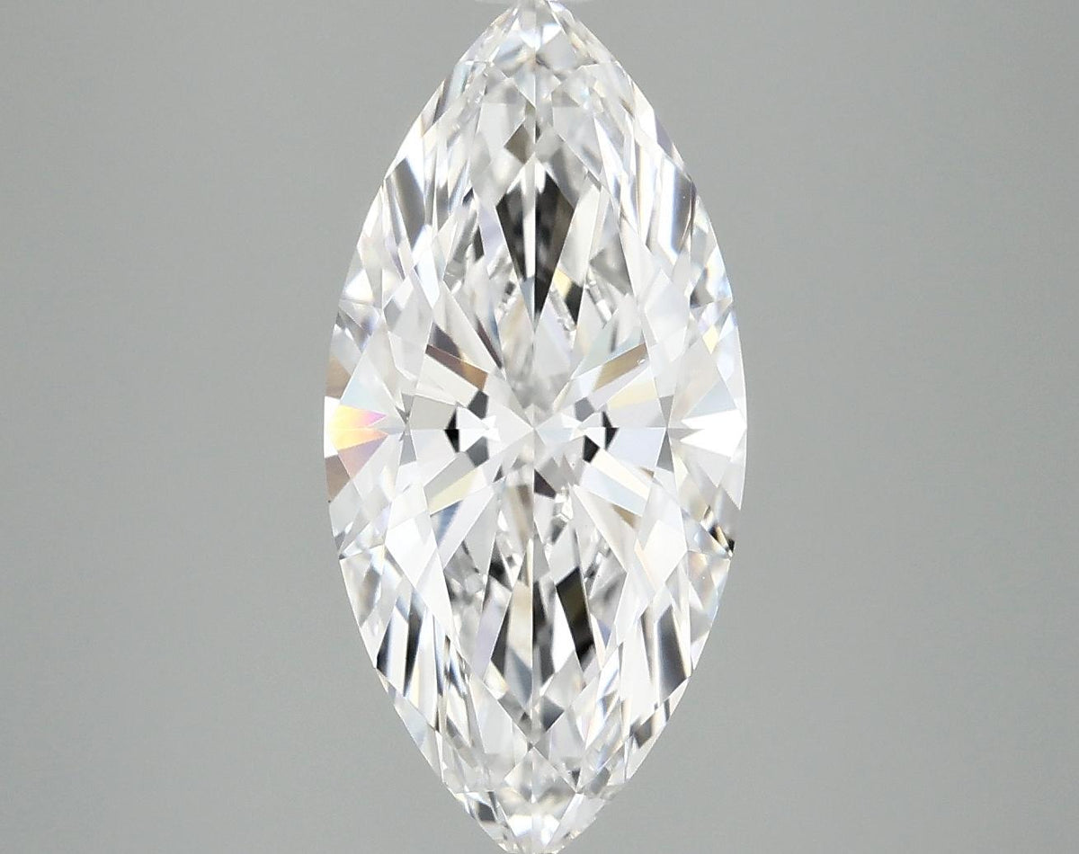 3.09 Carat Marquise Shaped Excellent Cut VS1 IGI Certified Lab Grown Diamond