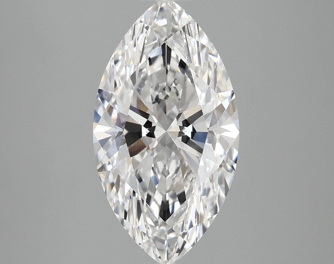 3.07 Carat Marquise Shaped Excellent Cut VVS2 IGI Certified Lab Grown Diamond