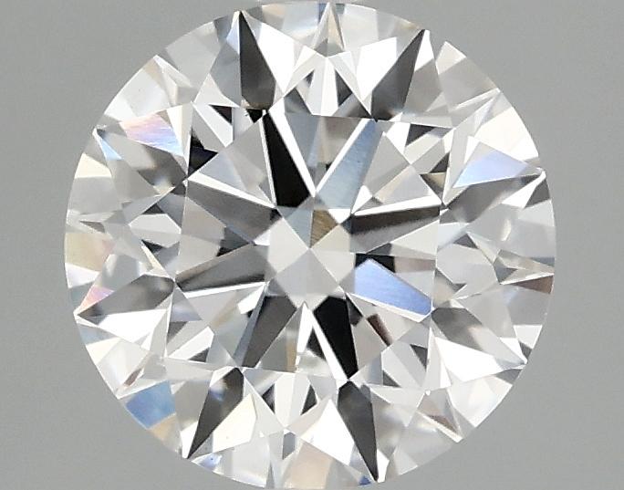 2.04 Carat Round Shaped Ideal Cut VVS2 IGI Certified Lab Grown Diamond
