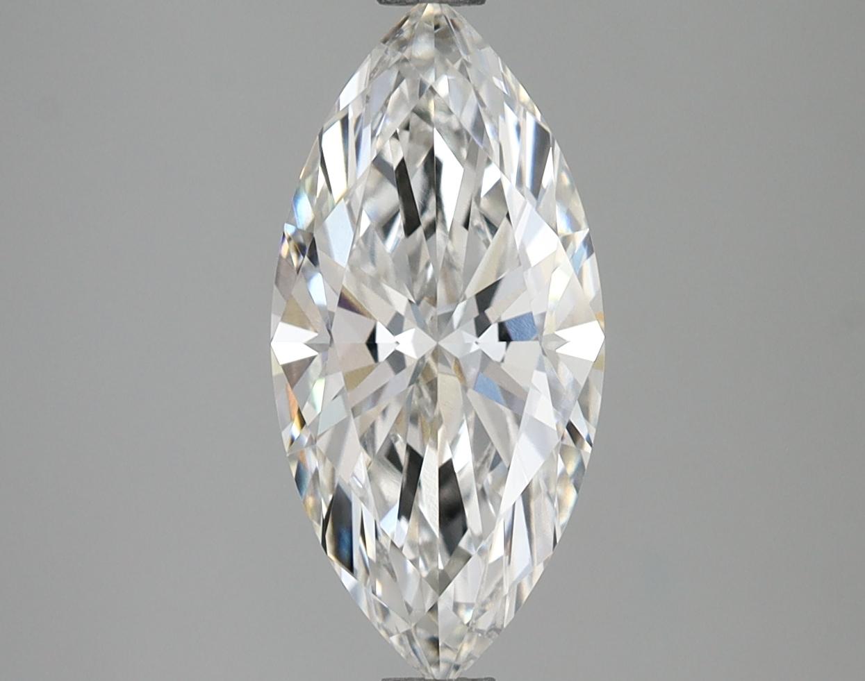 2.02 Carat Marquise Shaped Excellent Cut VVS1 IGI Certified Lab Grown Diamond