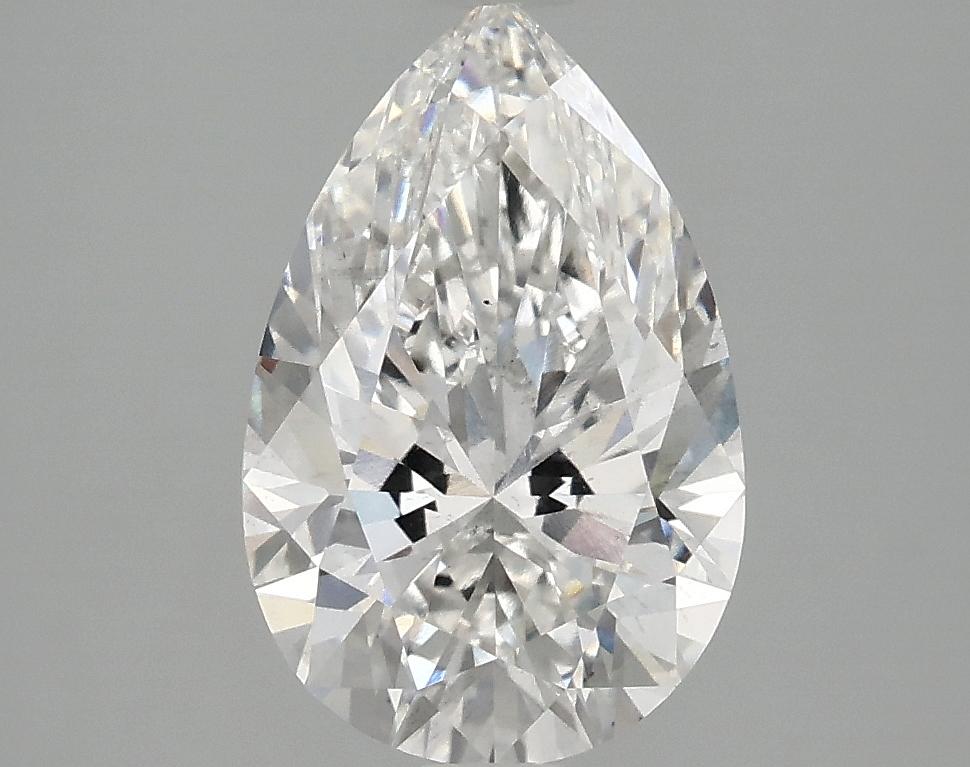 2.53 Carat Pear Shaped Excellent Cut SI1 IGI Certified Lab Grown Diamond