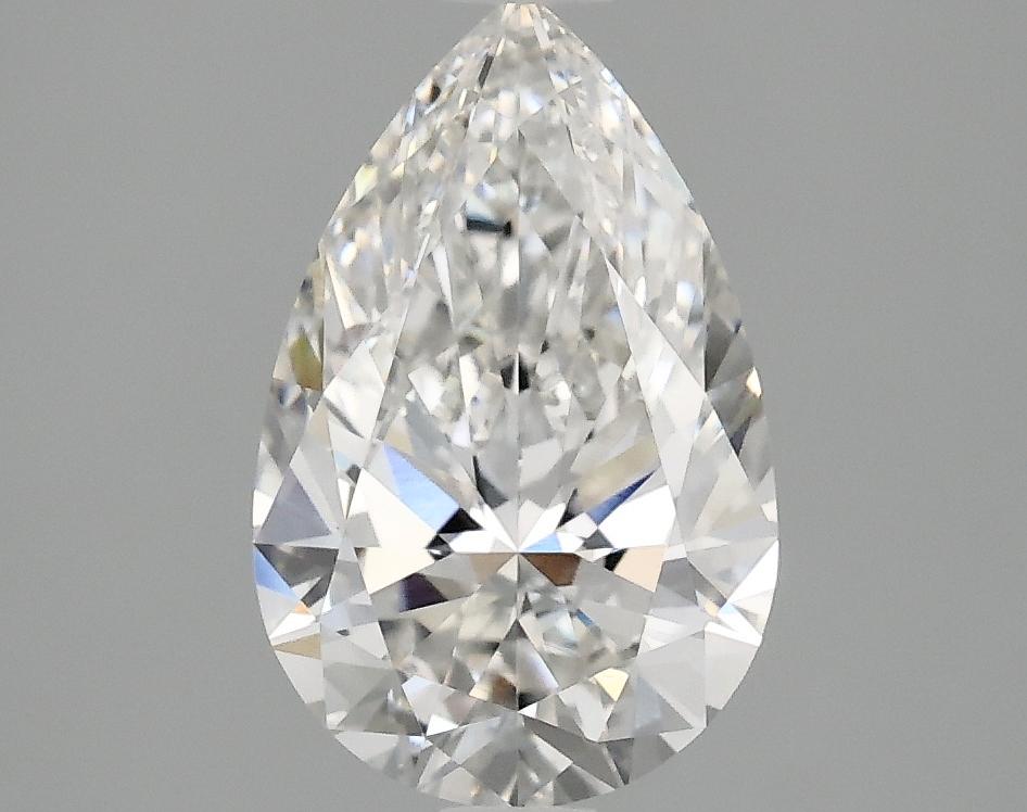 1.98 Carat Pear Shaped Ideal Cut VVS2 IGI Certified Lab Grown Diamond