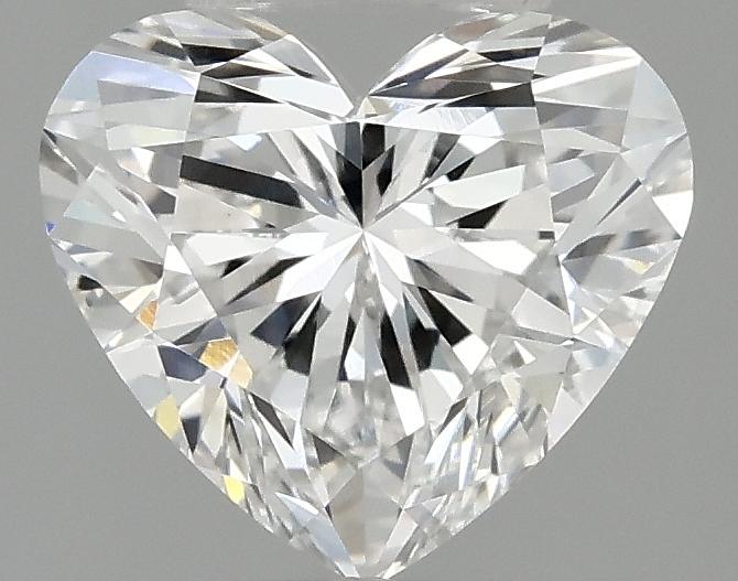 1.56 Carat Heart Shaped Ideal Cut VVS2 IGI Certified Lab Grown Diamond