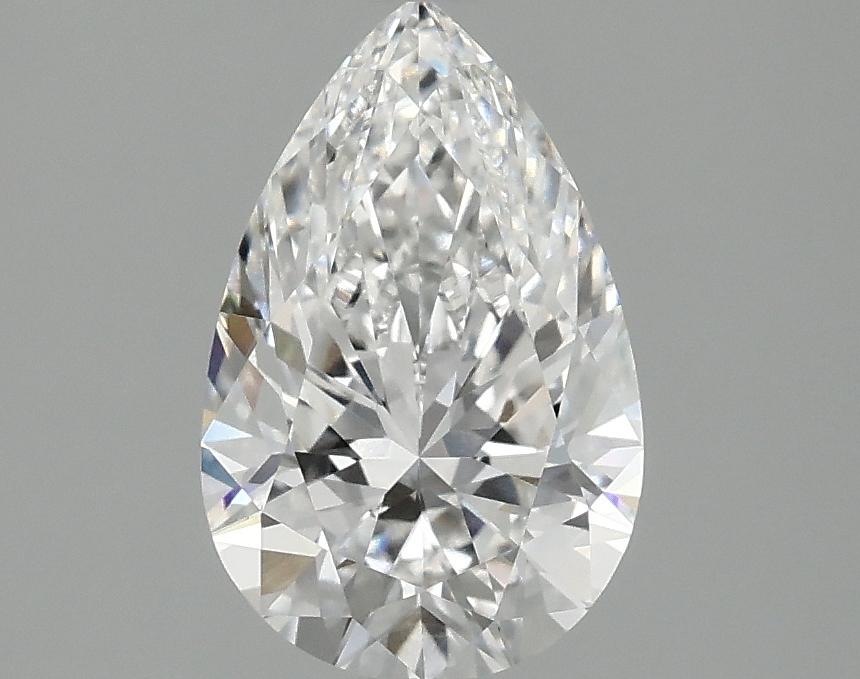1.57 Carat Pear Shaped Ideal Cut VVS2 IGI Certified Lab Grown Diamond