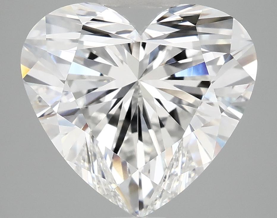 5.04 Carat Heart Shaped Ideal Cut VVS2 IGI Certified Lab Grown Diamond