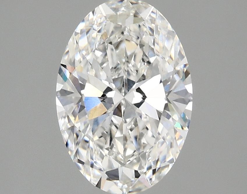 1.85 Carat Oval Shaped Ideal Cut VVS2 IGI Certified Lab Grown Diamond