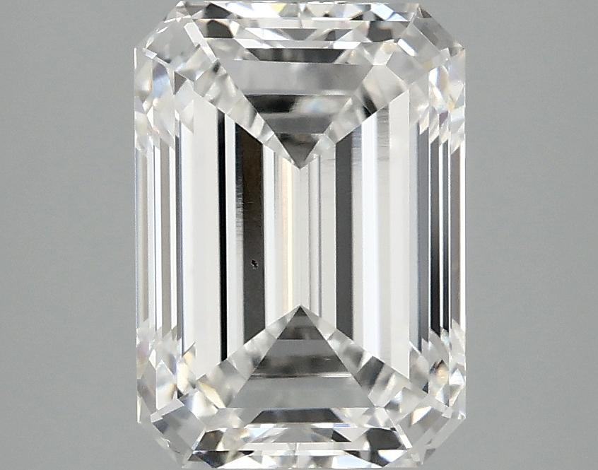 2.96 Carat Emerald Shaped Ideal Cut VVS2 IGI Certified Lab Grown Diamond