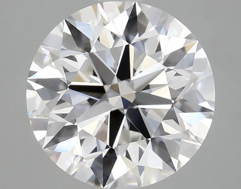 3.06 Carat Round Shaped Excellent Cut VVS2 IGI Certified Lab Grown Diamond