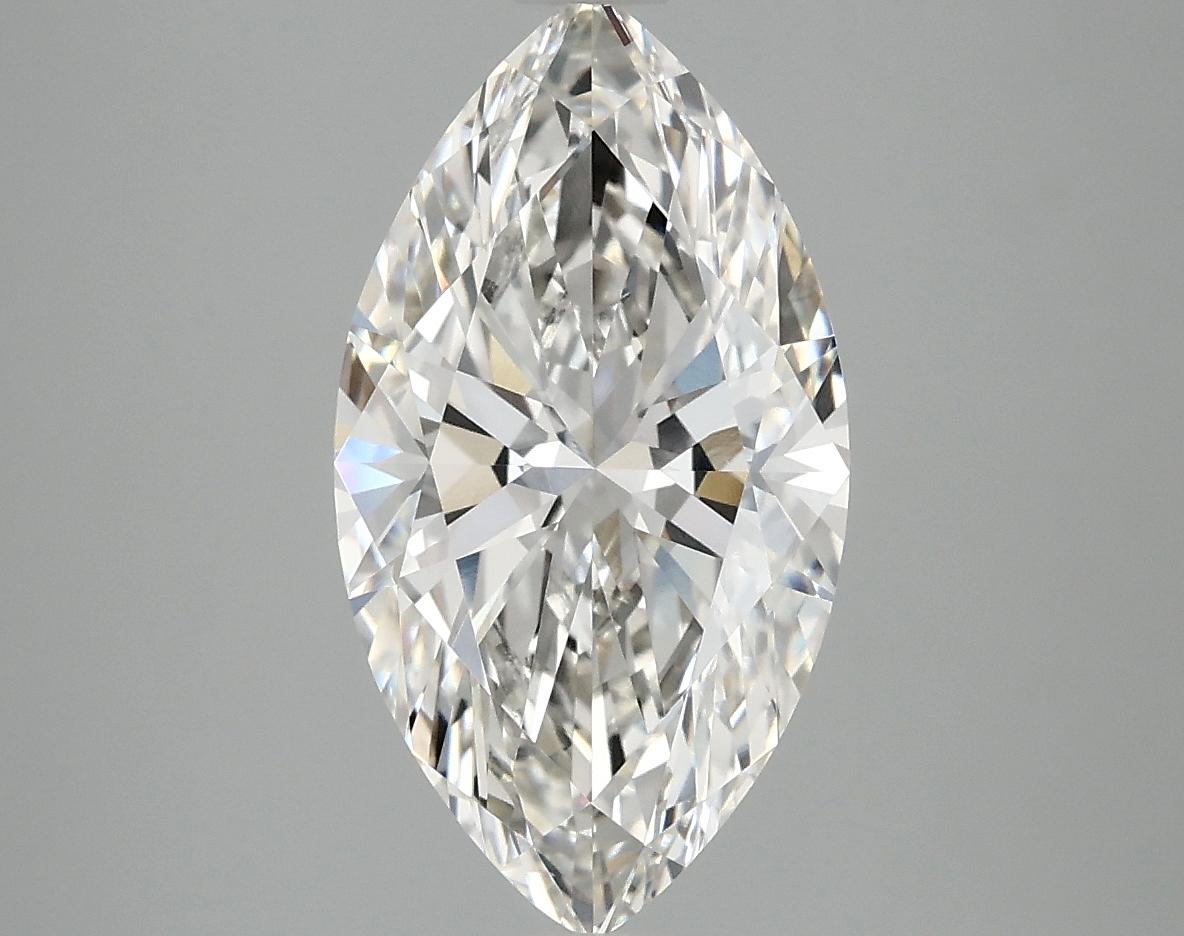 3.03 Carat Marquise Shaped Excellent Cut VVS2 IGI Certified Lab Grown Diamond