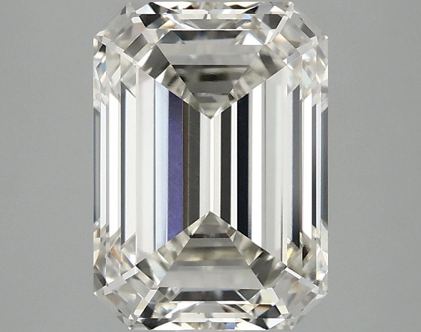 3.1 Carat Emerald Shaped Ideal Cut VVS2 IGI Certified Lab Grown Diamond