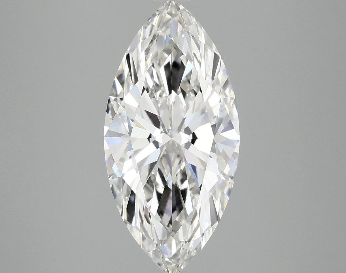 3.02 Carat Marquise Shaped Excellent Cut VVS2 IGI Certified Lab Grown Diamond