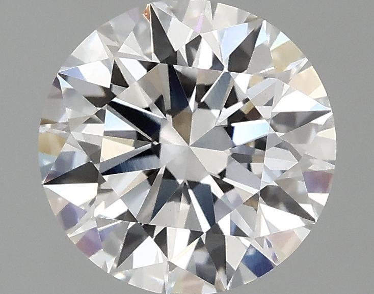 2.05 Carat Round Shaped Ideal Cut VVS2 IGI Certified Lab Grown Diamond