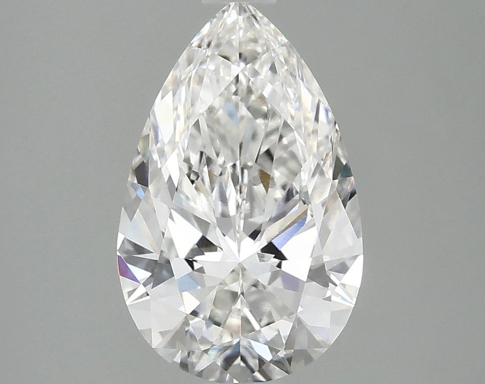 2.02 Carat Pear Shaped Ideal Cut VVS1 IGI Certified Lab Grown Diamond