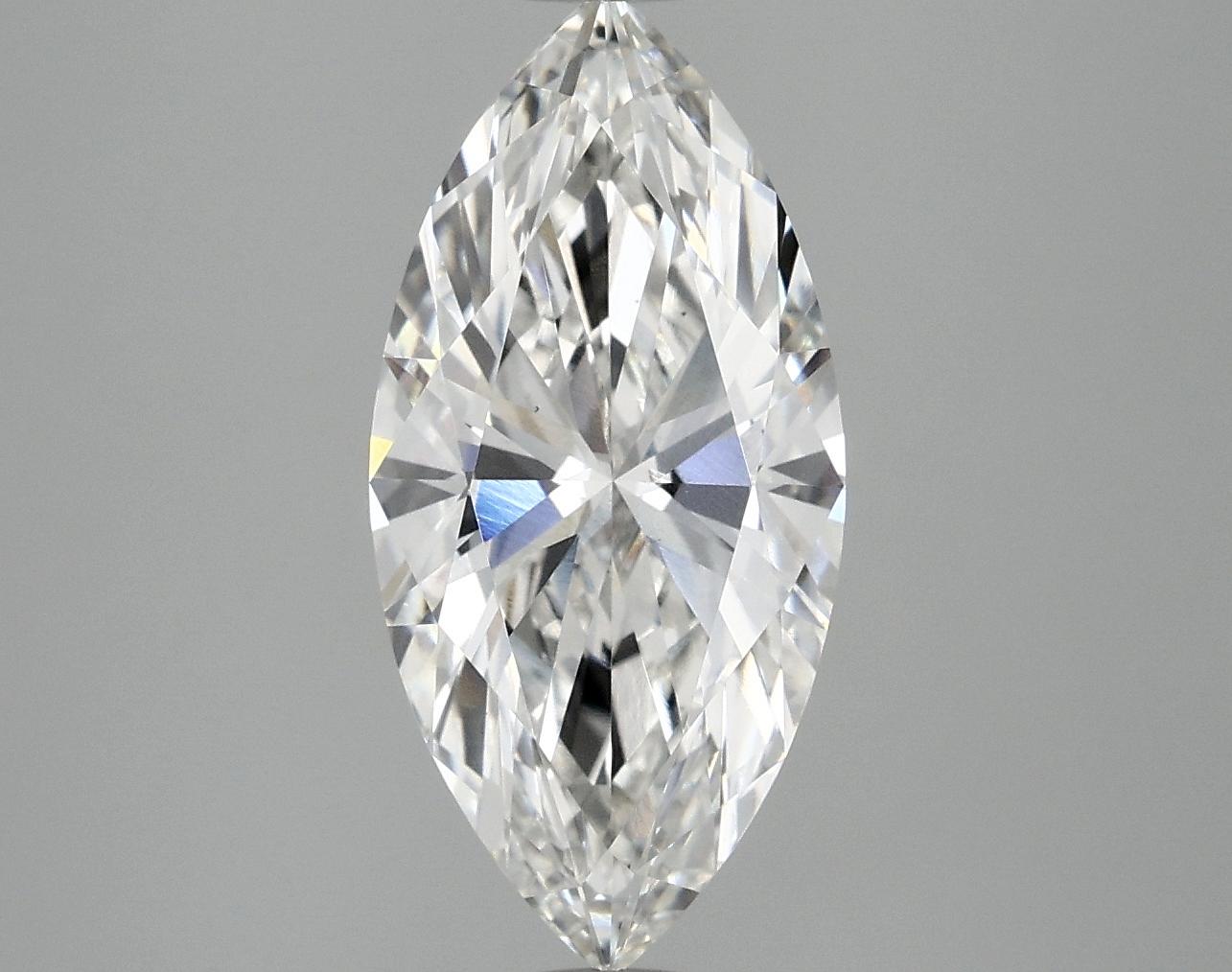 2.97 Carat Marquise Shaped Excellent Cut VS1 IGI Certified Lab Grown Diamond