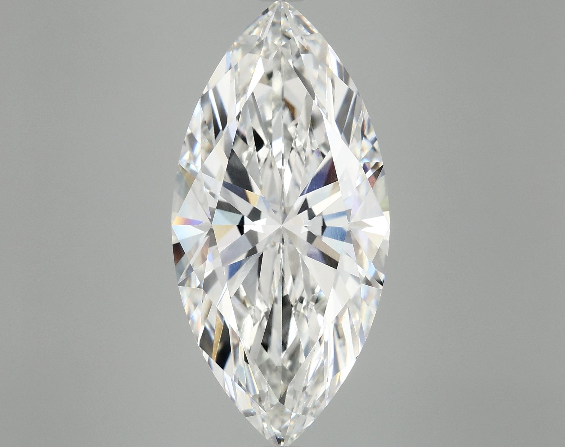 8.13 Carat Marquise Shaped Excellent Cut VVS2 IGI Certified Lab Grown Diamond
