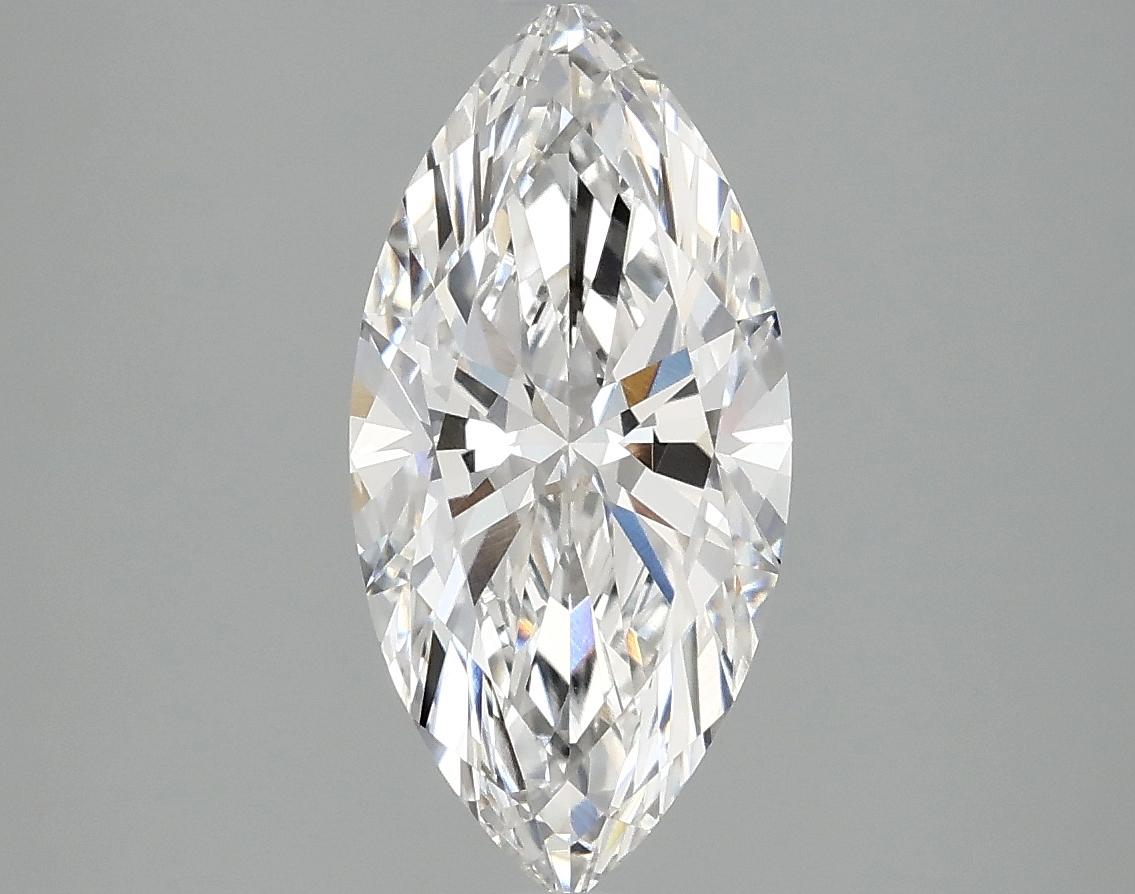 2.03 Carat Marquise Shaped Excellent Cut VVS2 IGI Certified Lab Grown Diamond
