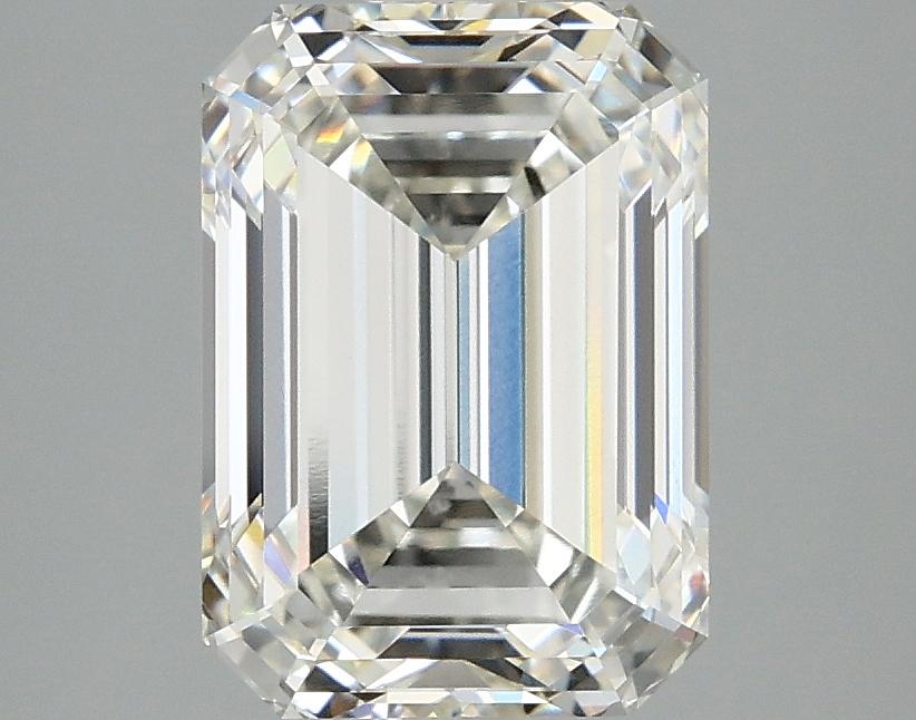 2.96 Carat Emerald Shaped Ideal Cut VVS2 IGI Certified Lab Grown Diamond