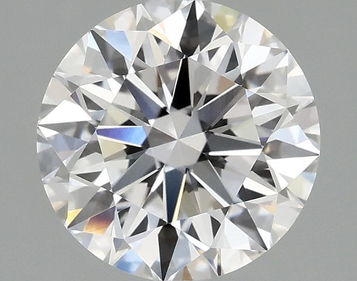 2.07 Carat Round Shaped Excellent Cut VVS2 IGI Certified Lab Grown Diamond