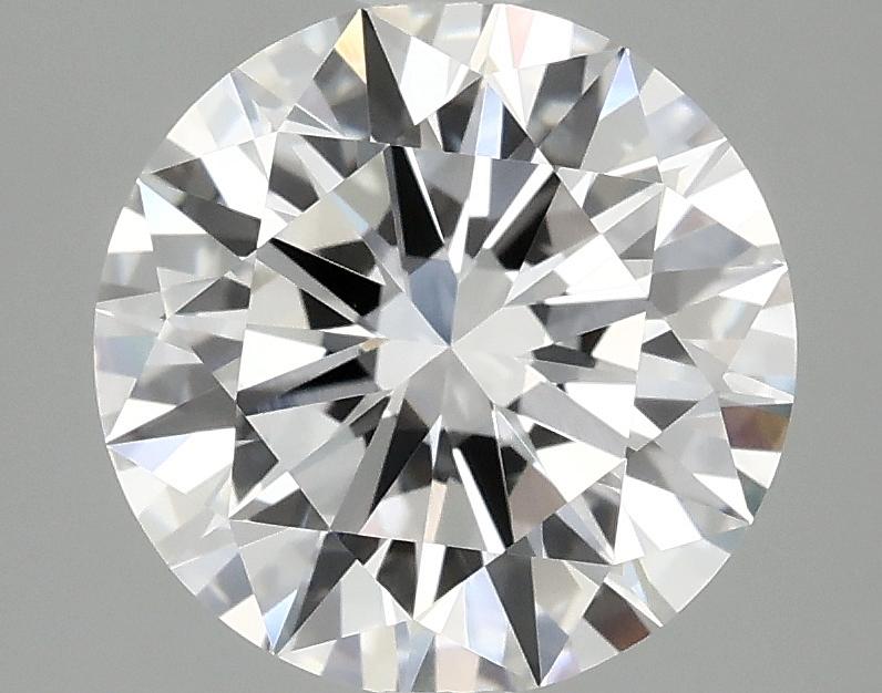 3.08 Carat Round Shaped Ideal Cut VVS2 IGI Certified Lab Grown Diamond