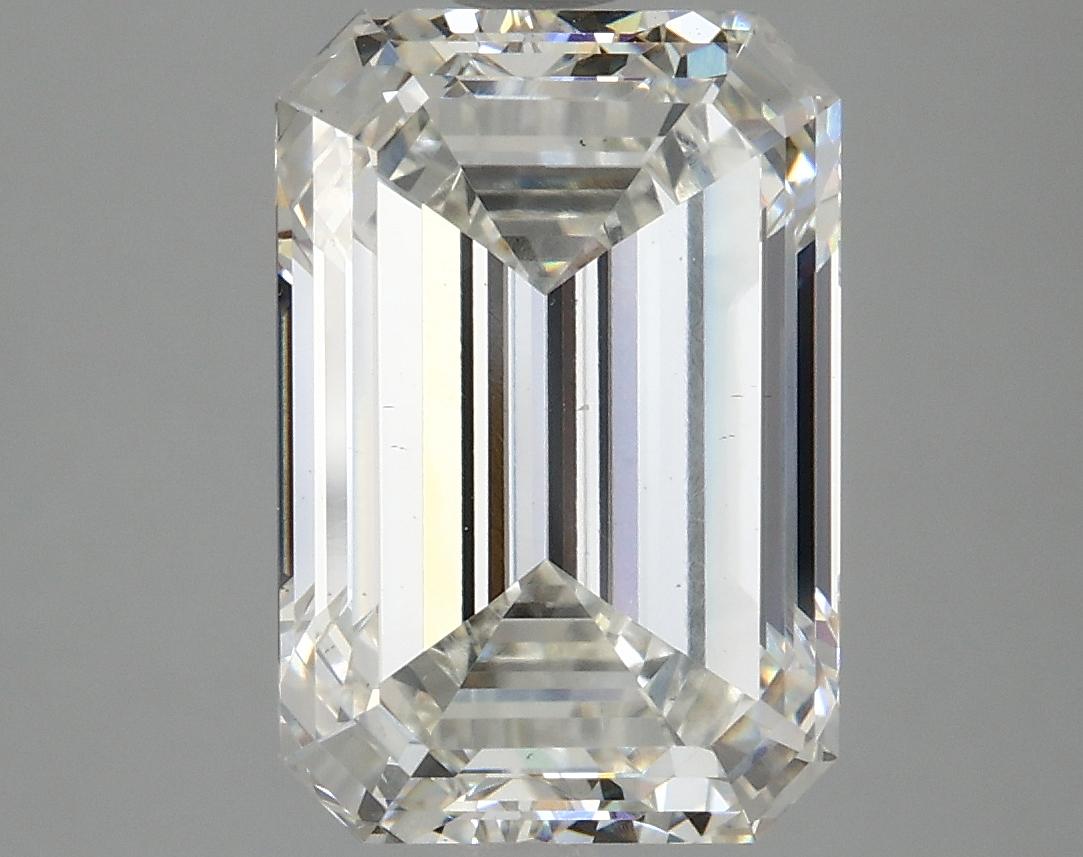 5.77 Carat Emerald Shaped Ideal Cut VS1 IGI Certified Lab Grown Diamond