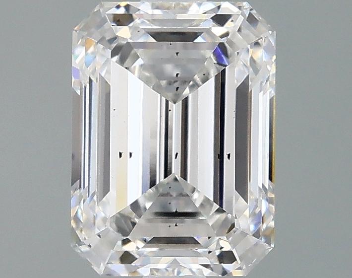 2.11 Carat Emerald Shaped Excellent Cut SI1 IGI Certified Lab Grown Diamond