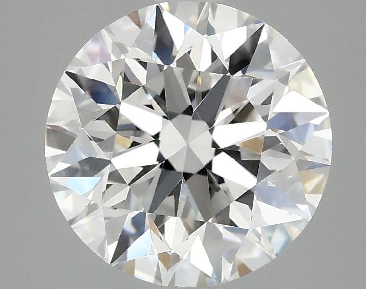 2.53 Carat Round Shaped Excellent Cut VVS2 IGI Certified Lab Grown Diamond