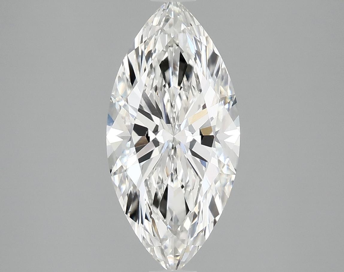 2.07 Carat Marquise Shaped Excellent Cut VVS2 IGI Certified Lab Grown Diamond