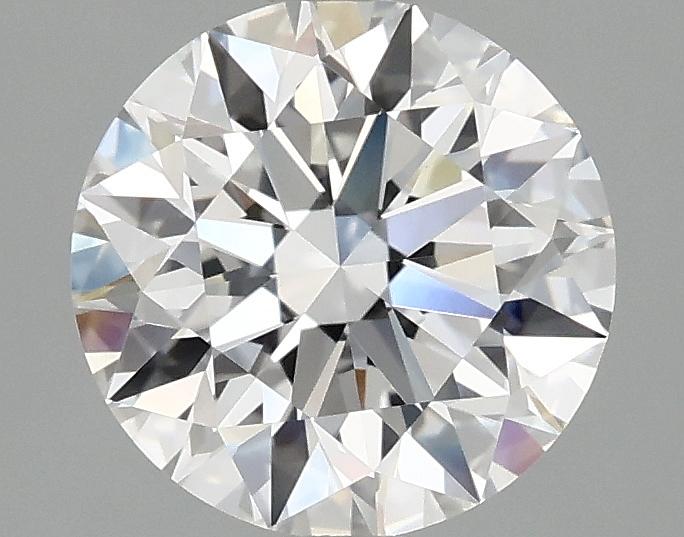 2.05 Carat Round Shaped Excellent Cut VVS2 IGI Certified Lab Grown Diamond