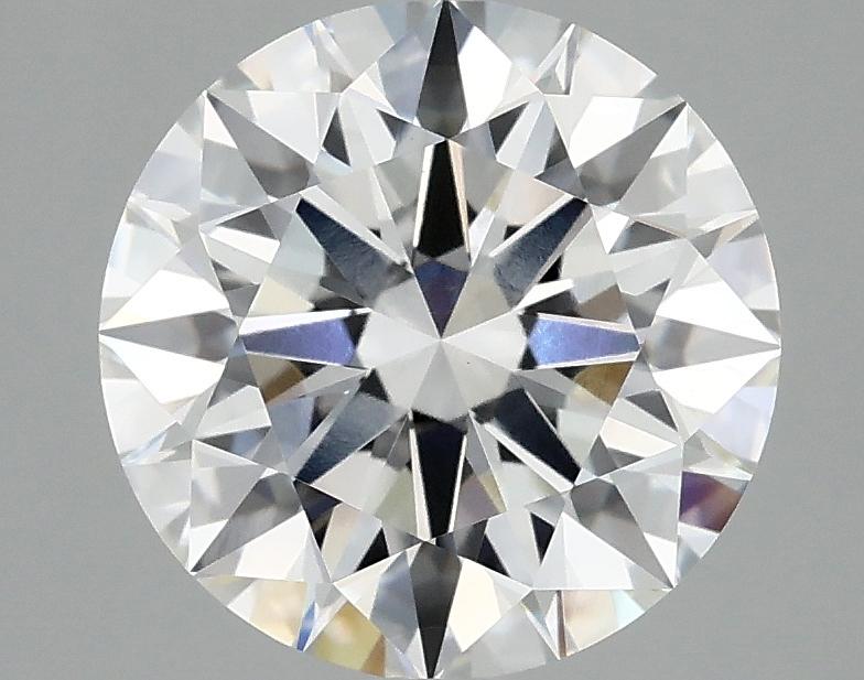 3.08 Carat Round Shaped Ideal Cut VVS2 IGI Certified Lab Grown Diamond