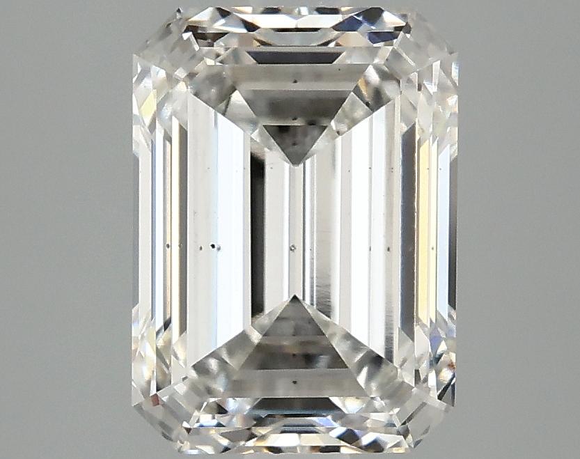 3.15 Carat Emerald Shaped Excellent Cut SI1 IGI Certified Lab Grown Diamond