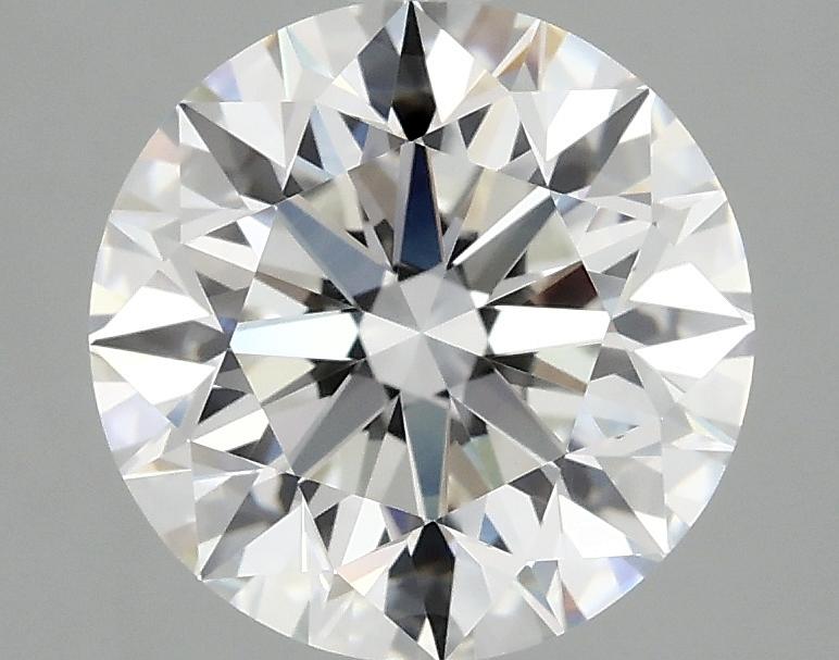 3.04 Carat Round Shaped Excellent Cut VVS2 IGI Certified Lab Grown Diamond