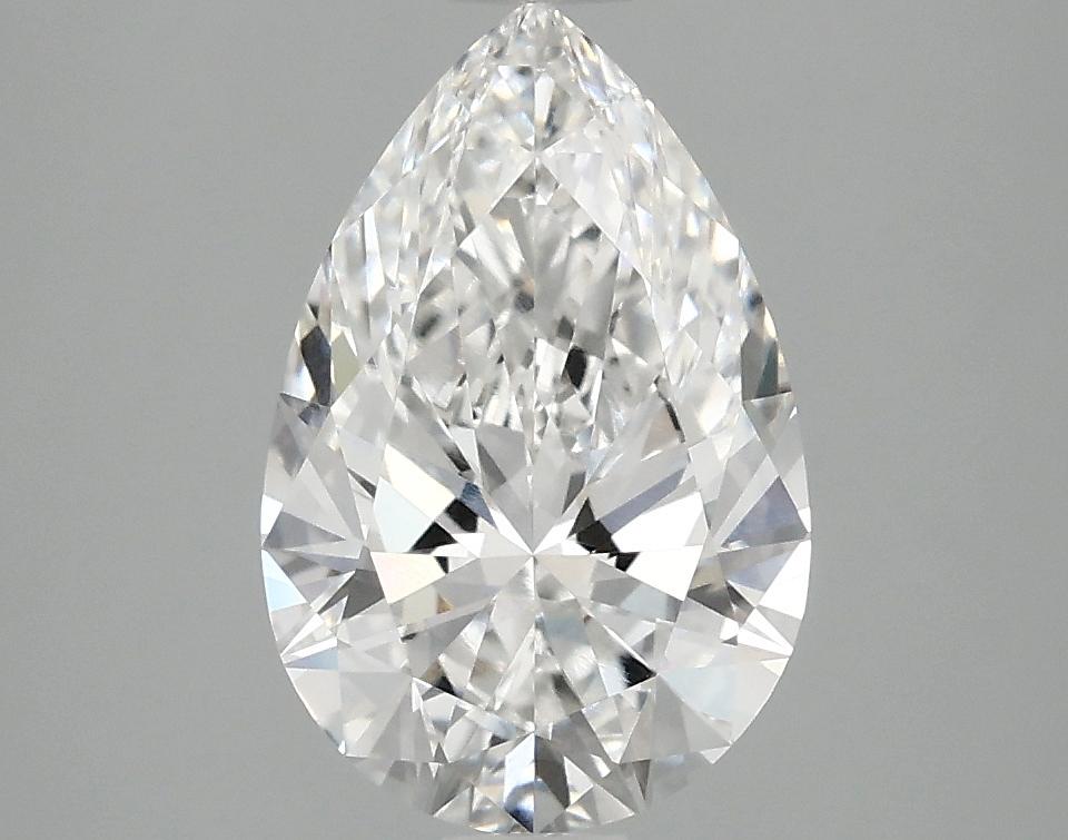 2.08 Carat Pear Shaped Excellent Cut VVS2 IGI Certified Lab Grown Diamond