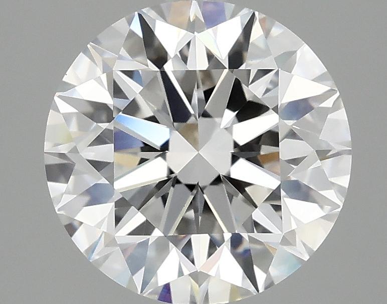 2.96 Carat Round Shaped Excellent Cut VVS2 IGI Certified Lab Grown Diamond