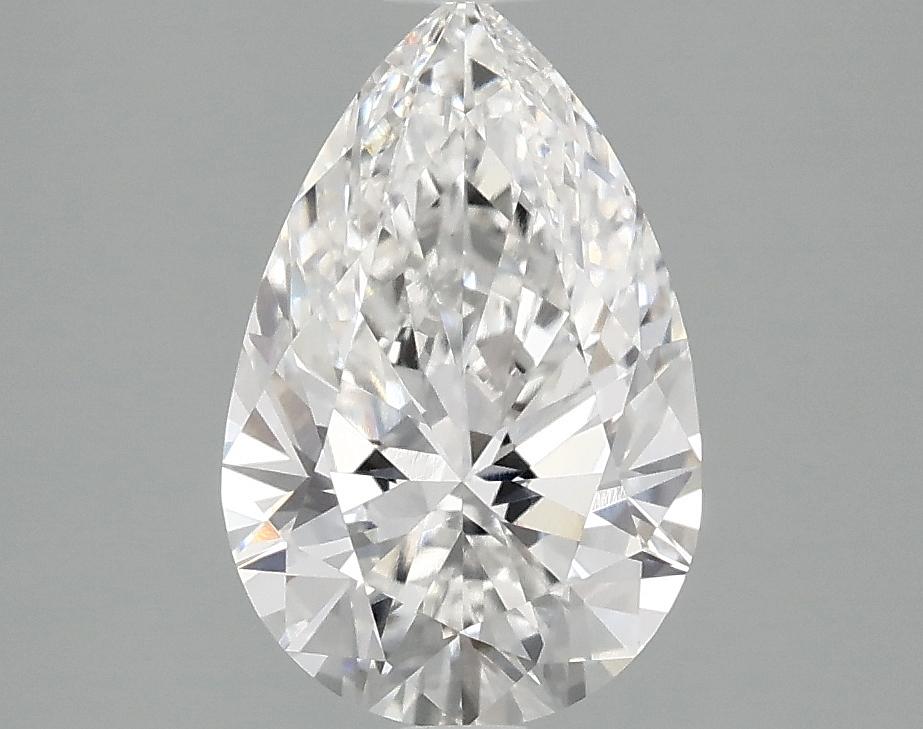 2.04 Carat Pear Shaped Ideal Cut VVS2 IGI Certified Lab Grown Diamond