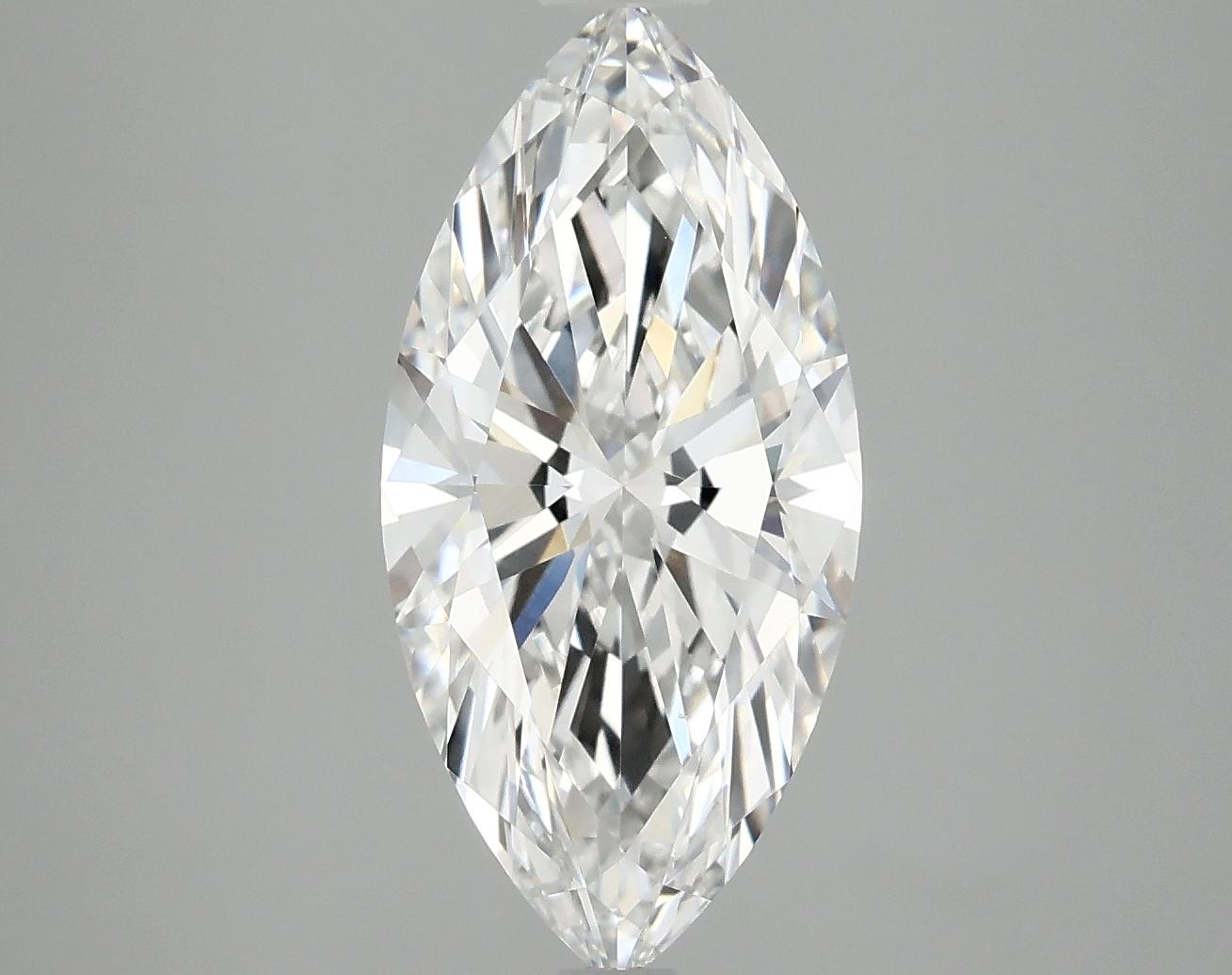 3.03 Carat Marquise Shaped Excellent Cut VS1 IGI Certified Lab Grown Diamond
