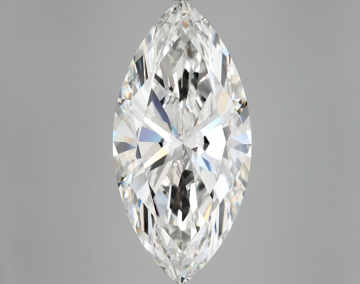 10.08 Carat Marquise Shaped Excellent Cut VVS2 IGI Certified Lab Grown Diamond