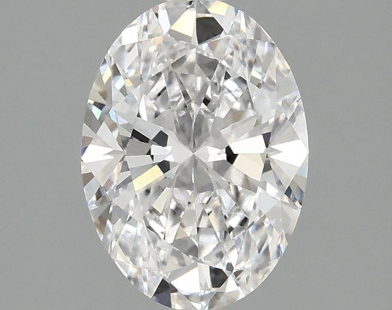 1.58 Carat Oval Shaped Ideal Cut VVS2 IGI Certified Lab Grown Diamond