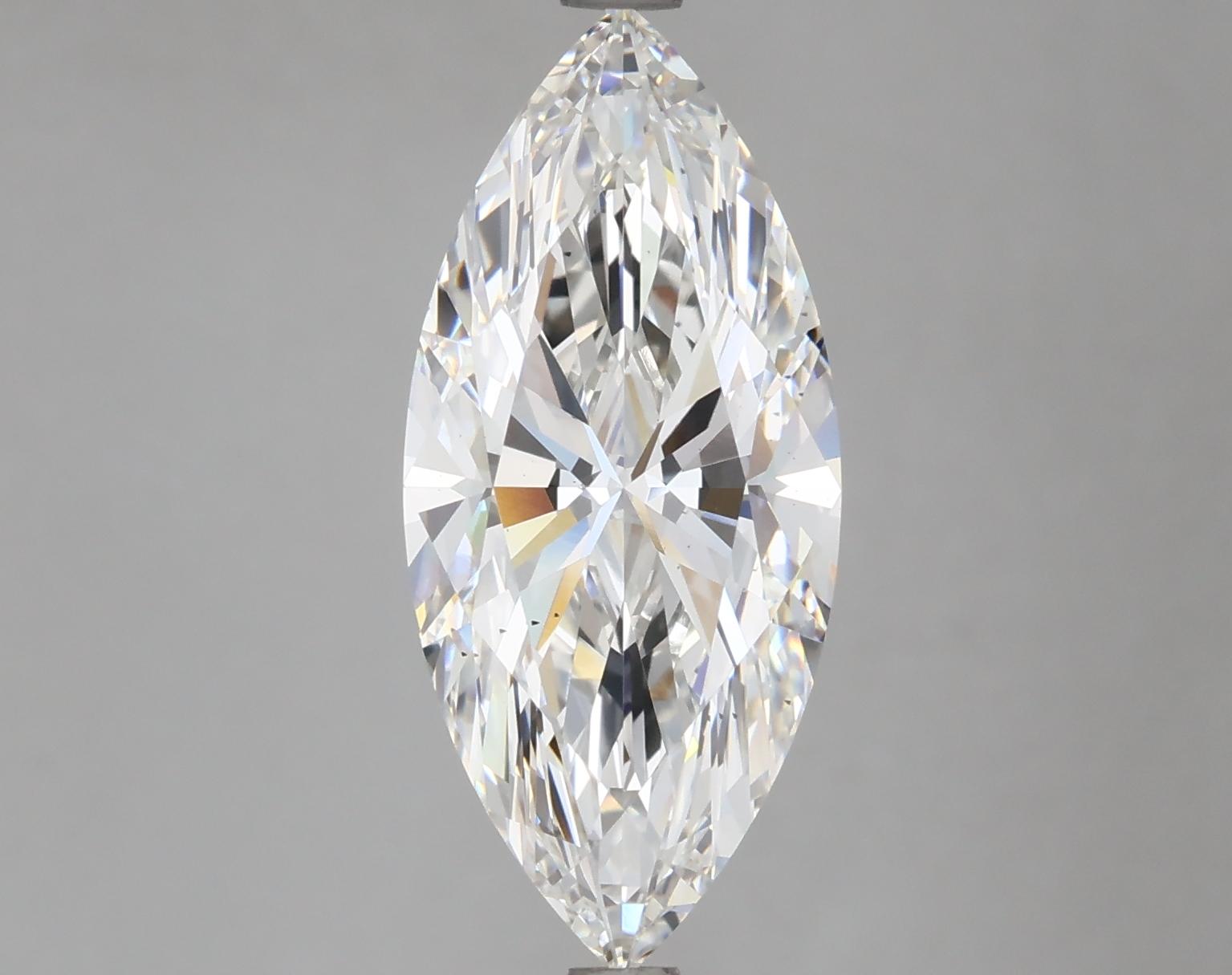 4.43 Carat Marquise Shaped Excellent Cut VS2 IGI Certified Lab Grown Diamond