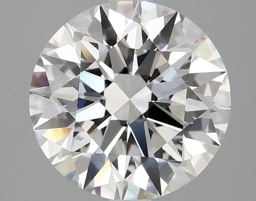 3.06 Carat Round Shaped Ideal Cut VVS2 IGI Certified Lab Grown Diamond