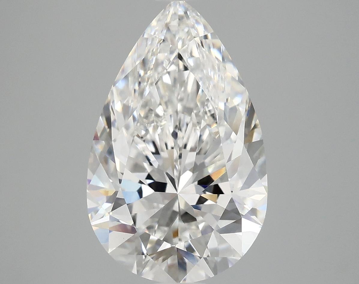 4.04 Carat Pear Shaped Ideal Cut VS1 IGI Certified Lab Grown Diamond