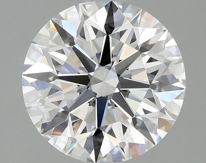 2.09 Carat Round Shaped Excellent Cut VVS2 IGI Certified Lab Grown Diamond
