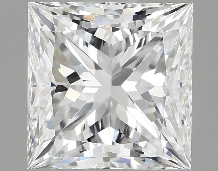 1.97 Carat Princess Shaped Ideal Cut VVS2 IGI Certified Lab Grown Diamond