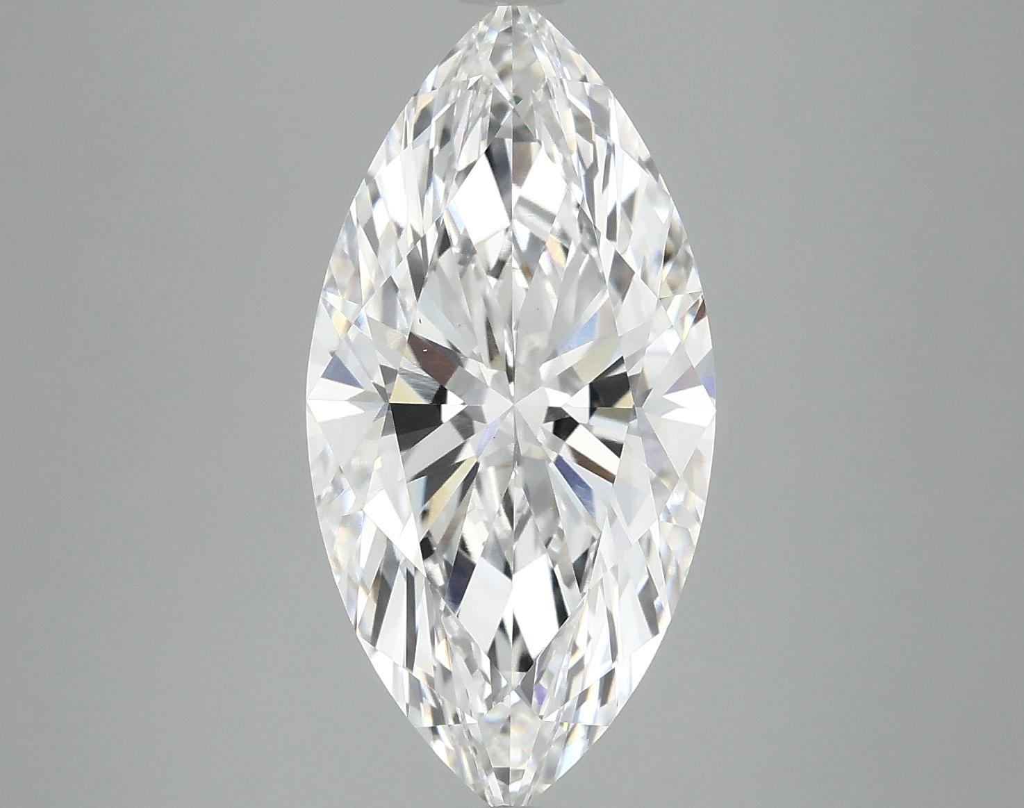 4.82 Carat Marquise Shaped Ideal Cut VS1 IGI Certified Lab Grown Diamond