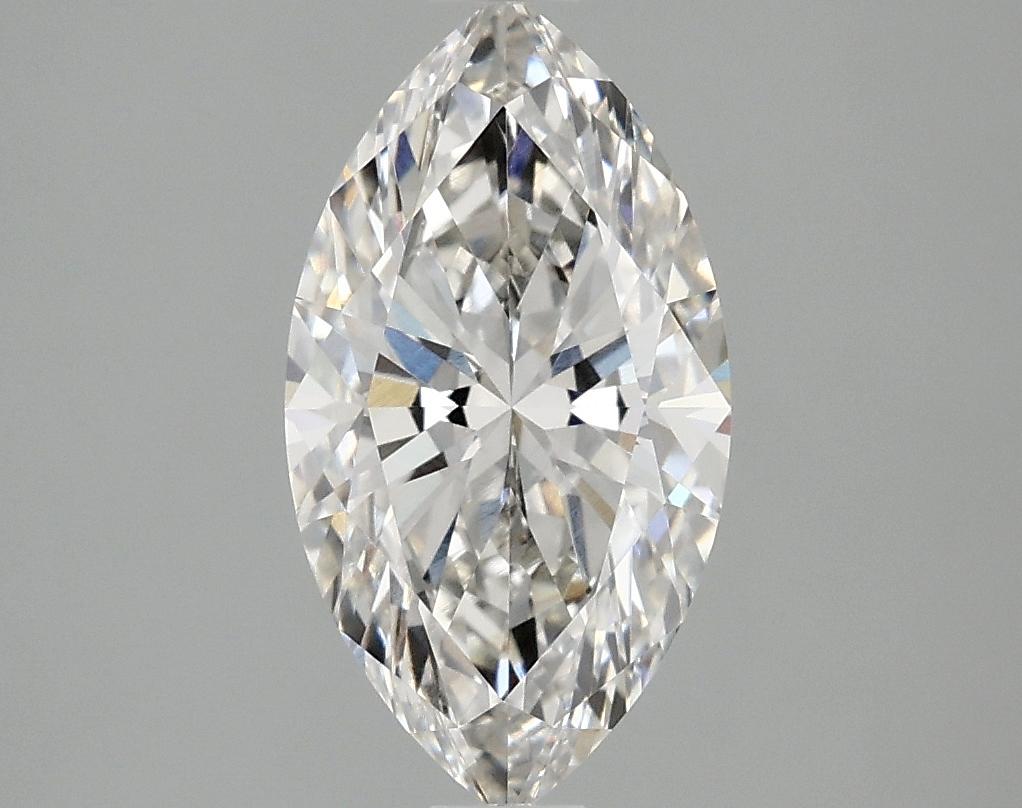 2.03 Carat Marquise Shaped Excellent Cut VVS2 IGI Certified Lab Grown Diamond